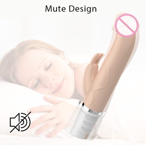 Podgrzewane realistyczne wibratory w formie sztucznego cz onka dla kobiet doros ych automatyczne Sex Machine kobiet 2