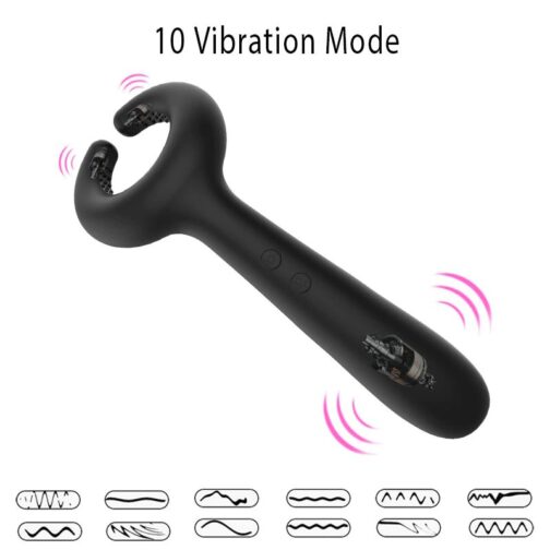 Powerful Rabbit Vibrators for Women Men G Spot Dildo Vibrator Sex Toys for Couples Female Clitoris 2