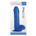 Dildo-FALLO JELLY REAL RAPTURE BLUE 10""""""""""""""""