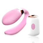Stymulator-V-Vibe Pink USB 7 Function / Remote Control