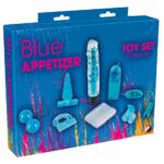 Blue Appetizer 8-piece set