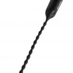 E-Stimulation Vibrating Urethral Sounding Plug - Black