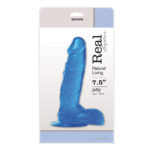 Dildo-JELLY DILDO REAL RAPTURE BLUE 7,5""""""""