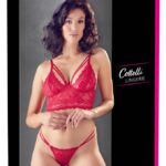 Bra and String red S/M