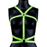 Body Harness - Glow in the Dark - Neon Green/Black - L/XL