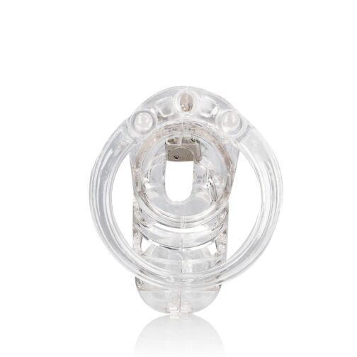 model 25 chastity cage 3 5 9 cm transpar 1