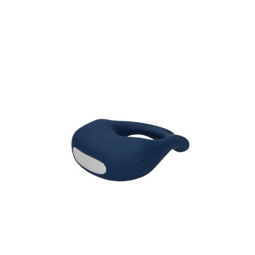 pointed vibrating cock ring baltic blue 1
