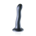 Dildo z ultra miękkiego silikonu - Curvy G-Spot - 17 cm