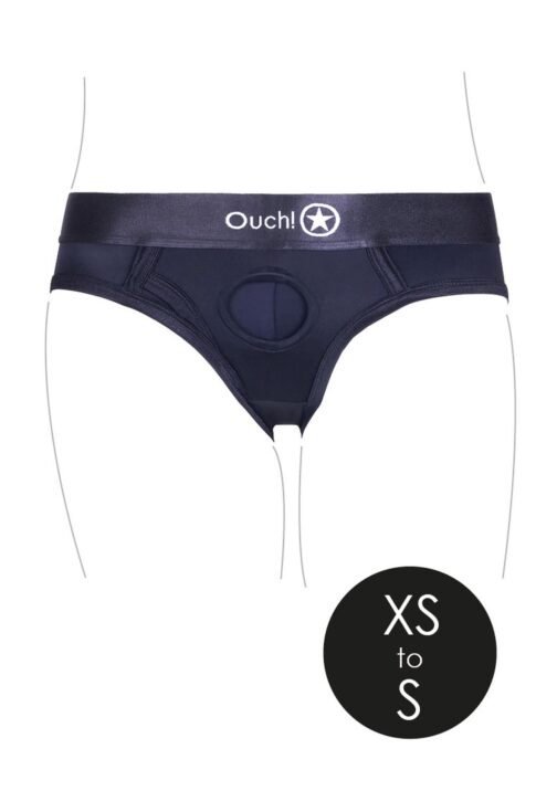 vibrating strap on high cut brief xs s 9